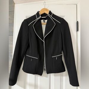 WHBM Black Tailored Blazer | Classic Workwear | Size 00